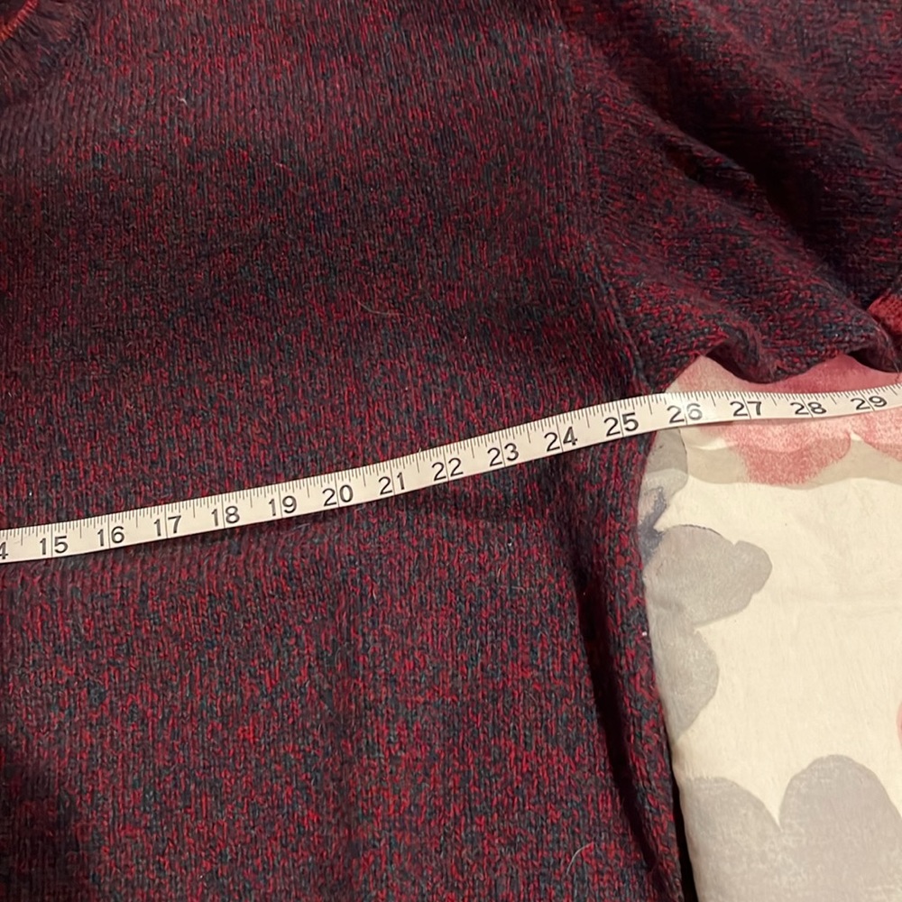 Gorgeous marbled wool crew neck sweater - Picture 5 of 8